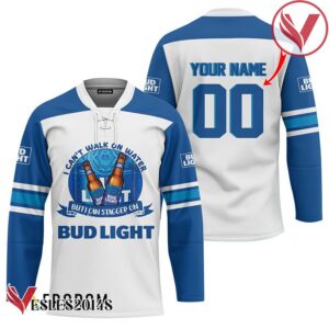 Personalized I Can Stagger On Bud Light Hockey Jersey - Vesles2014S