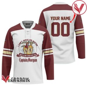 Personalized I Can Stagger On Captain Morgan Hockey Jersey - Vesles2014S