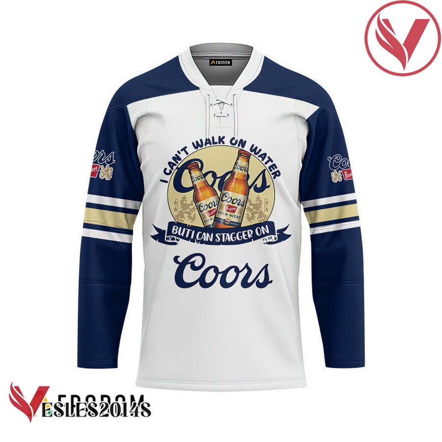 Personalized I Can Stagger On Coors Banquet Hockey Jersey - Vesles2014S 1