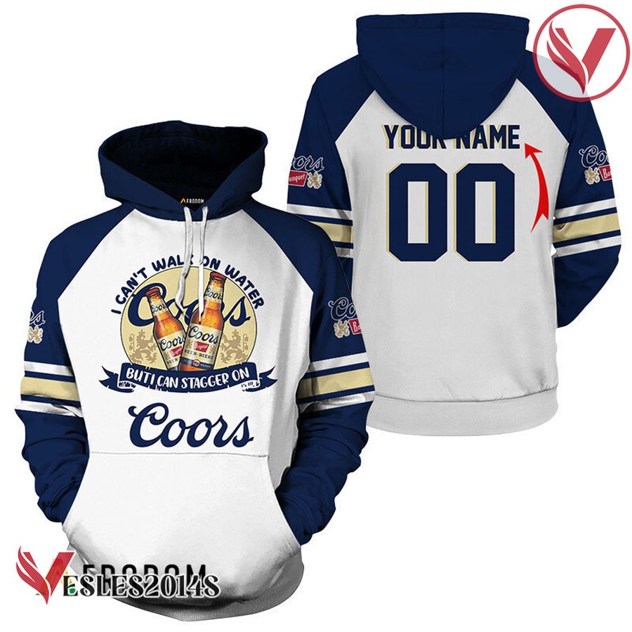 Personalized I Can Stagger On Coors Banquet Hoodie & Zip Hoodie - Vesles2014S
