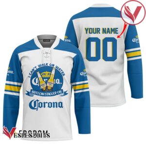Personalized I Can Stagger On Corona Extra Hockey Jersey - Vesles2014S