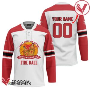 Personalized I Can Stagger On Fireball Whiskey Hockey Jersey - Vesles2014S