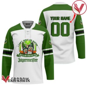 Personalized I Can Stagger On Jagermeister Hockey Jersey - Vesles2014S