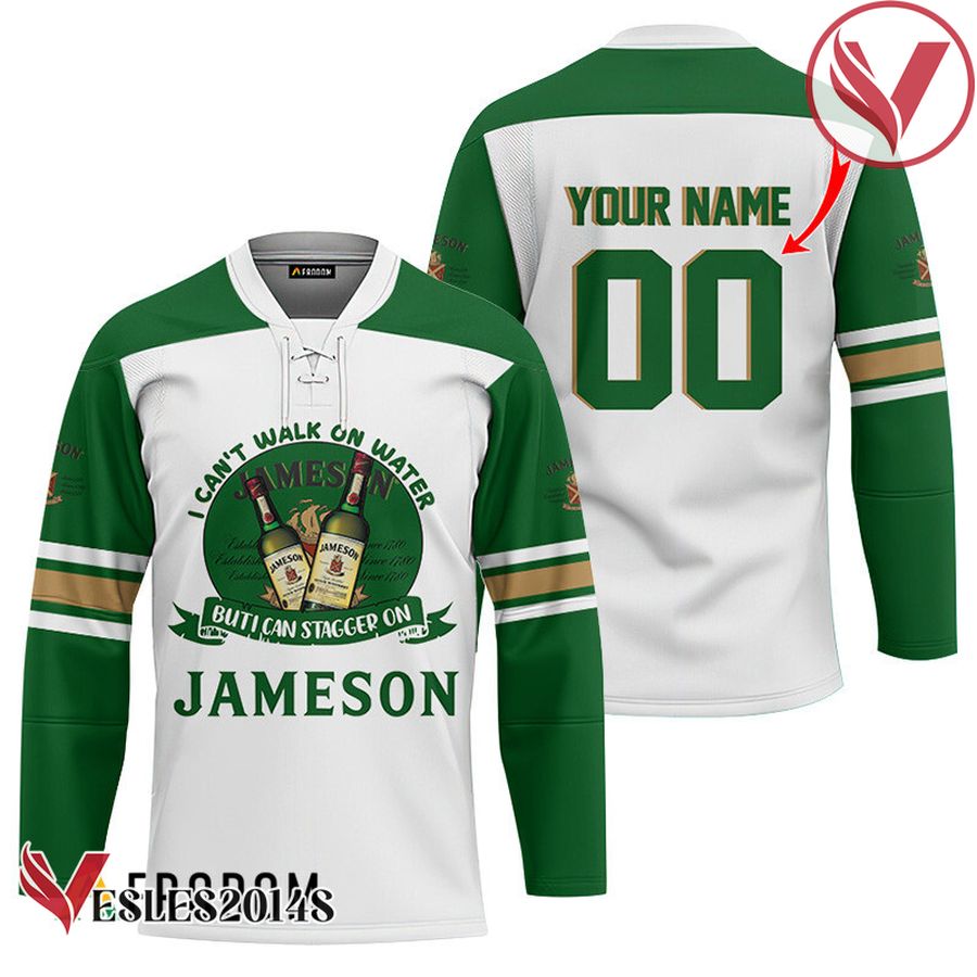 Personalized I Can Stagger On Jameson Hockey Jersey - Vesles2014S
