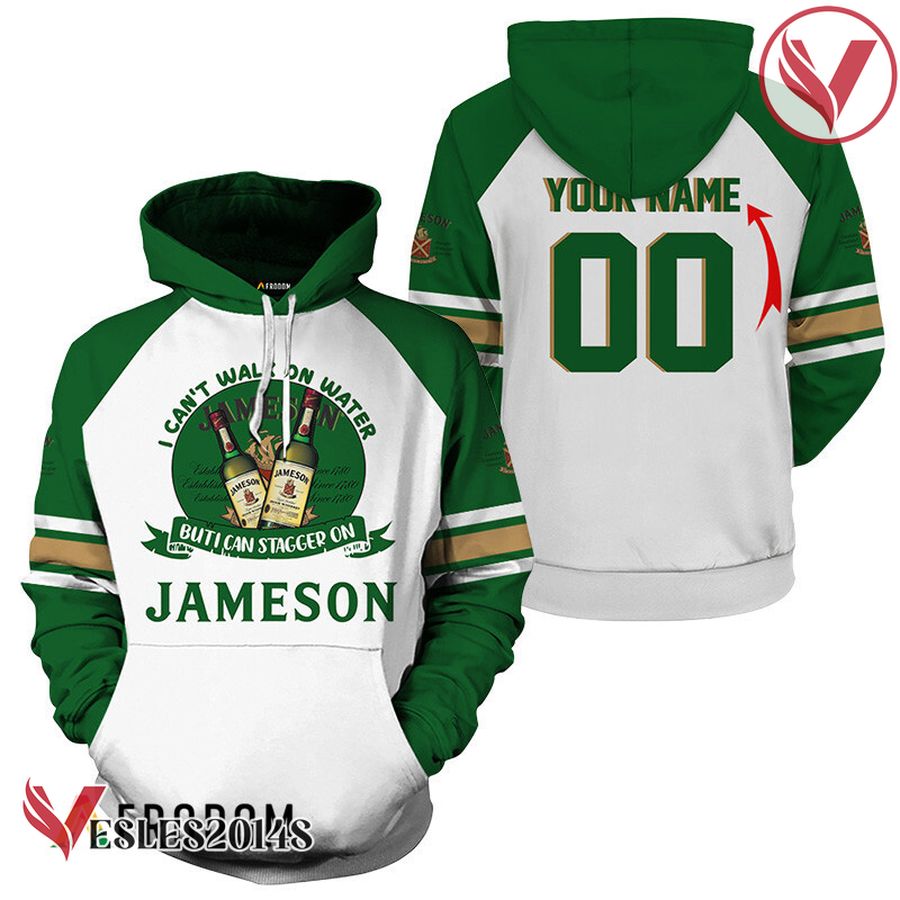 Personalized I Can Stagger On Jameson Hoodie & Zip Hoodie - Vesles2014S