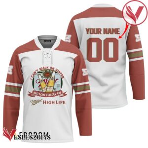 Personalized I Can Stagger On Miller High Life Hockey Jersey - Vesles2014S