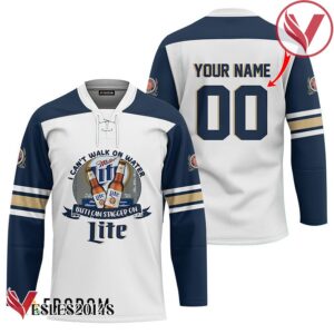 Personalized I Can Stagger On Miller Lite Hockey Jersey - Vesles2014S