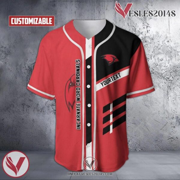 Personalized Incarnate Word Cardinals NCAA Baseball Jersey, Unique Gifts For Fans - Vesles2014s