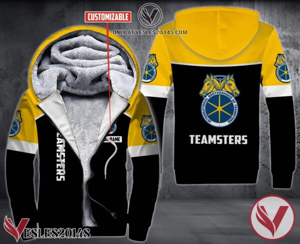 Personalized International Brotherhood Of Teamsters Uniform Fleece Hoodie, Unique Gifts For Employee - Vesles2014S 1
