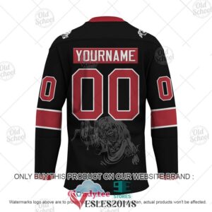 Personalized Iron Maiden The Number of the Beast Hockey Jersey, Trending Gifts For Fans - Vesles2014s 2