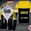 Personalized J.B. Hunt Uniform Fleece Hoodie, Unique Gifts For Employee - Vesles2014S 1