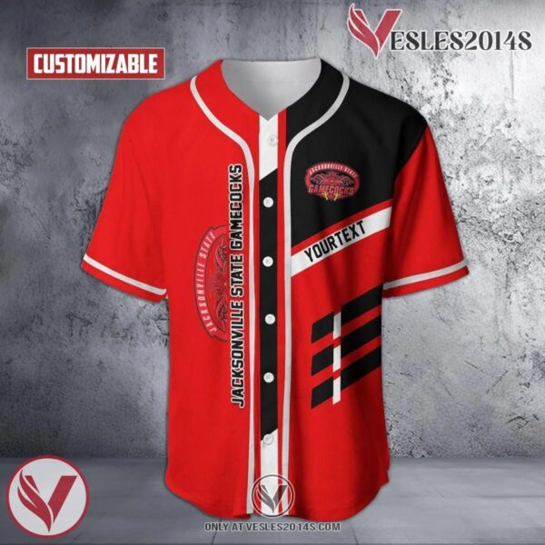 Personalized Jacksonville State Gamecocks NCAA Baseball Jersey, Unique Gifts For Fans - Vesles2014s