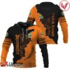 Personalized Jagermeister Black And Orange Cracking Hoodie & Zip Hoodie - Vesles2014S