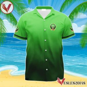 Personalized Jagermeister Gradient Hawaiian Shirt, Best Summer Gifts For Fans - Vesles2014S 1
