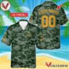 Personalized Jagermeister Green Camouflage Hawaiian Shirt, Best Summer Gifts For Fans - Vesles2014S