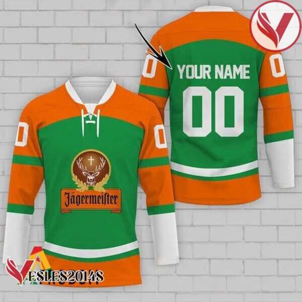 Personalized Jagermeister Hockey Jersey - Vesles2014S