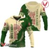 Personalized Jameson Beige And Green Cracking Hoodie & Zip Hoodie - Vesles2014S