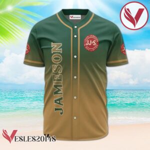 Personalized Jameson Gradient Baseball Jersey, Perfect Gifts For Fans - Vesles2014S 2