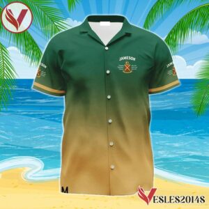 Personalized Jameson Gradient Hawaiian Shirt, Best Summer Gifts For Fans - Vesles2014S 1