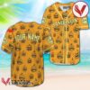 Personalized Jameson Halloween Pumpkin Baseball Jersey, Perfect Gifts For Fans - Vesles2014S