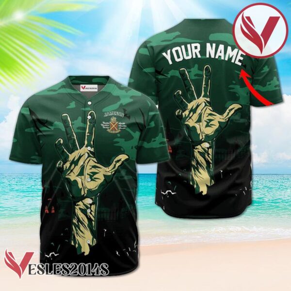 Personalized Jameson Halloween Zombie's Hand Baseball Jersey, Perfect Gifts For Fans - Vesles2014S