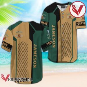 Personalized Jameson Irish Baseball Jersey, Perfect Gifts For Fans - Vesles2014S