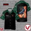 Personalized Jameson Irish Whiskey USA Flag Camo Black Hawaiian Shirt And Short, Unique Gifts For Friends - Vesles2014S 1