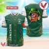 Personalized Jameson St. Patrick's Day Leprechaun Baseball Jersey, Perfect Gifts For Fans - Vesles2014S