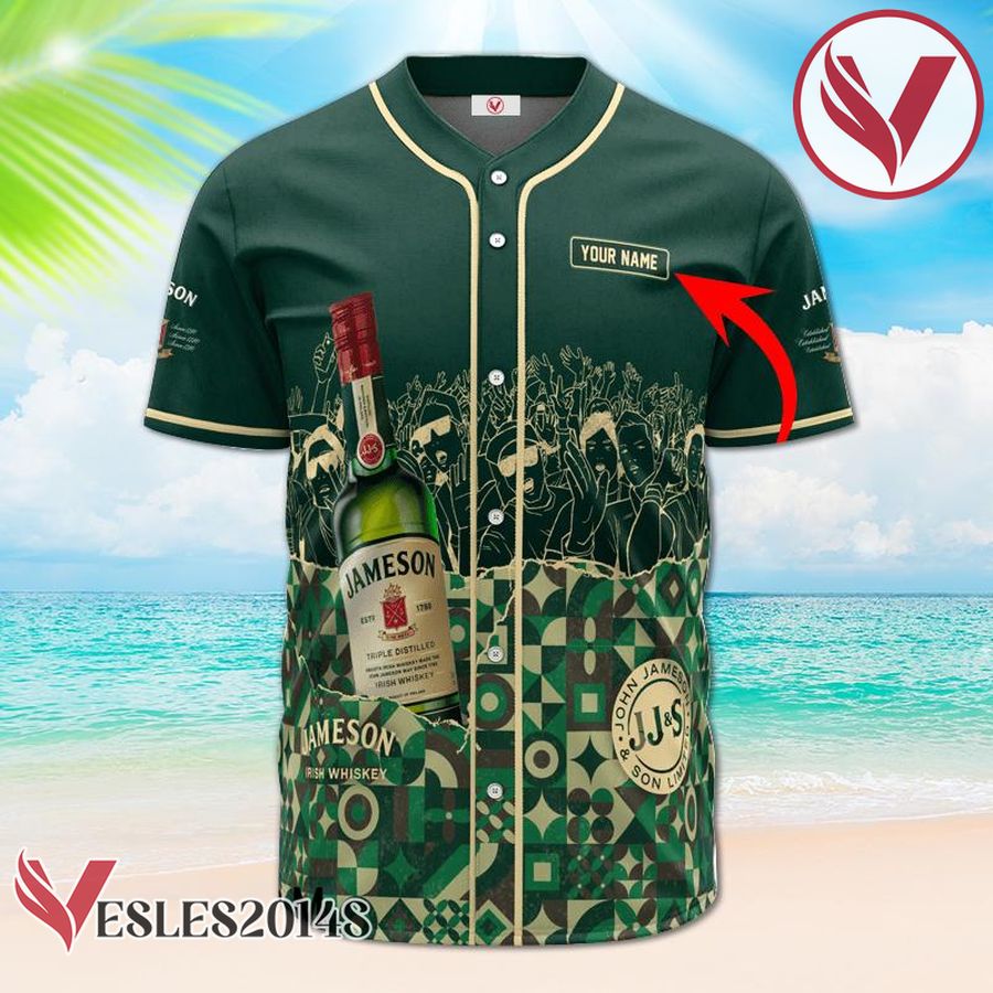 Personalized Jameson St. Patrick's Day Special Edition Baseball Jersey, Perfect Gifts For Fans - Vesles2014S 2