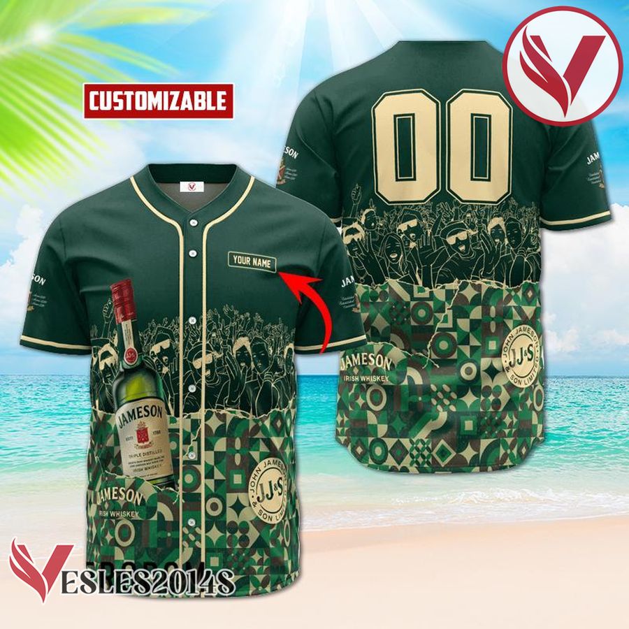 Personalized Jameson St. Patrick's Day Special Edition Baseball Jersey, Perfect Gifts For Fans - Vesles2014S