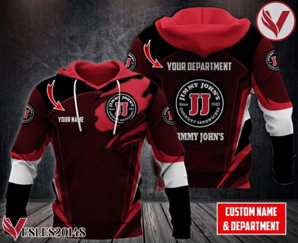 Personalized Jimmy John's Uniform Custom Hoodie Style 3 - Vesles2014S