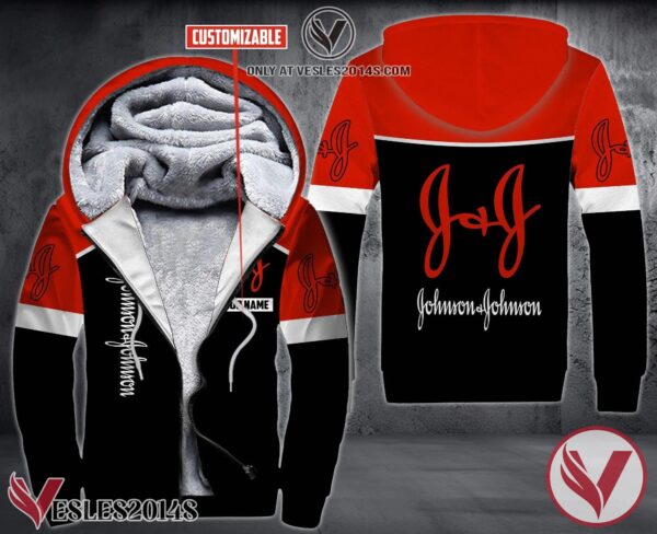 Personalized Johnson & Johnson Uniform Fleece Hoodie, Unique Gifts For Employee - Vesles2014S 1