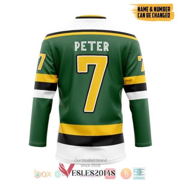 Personalized Jurassic Puck green Hockey Jersey Shirt, Trending Gifts For Fans - Vesles2014s 2