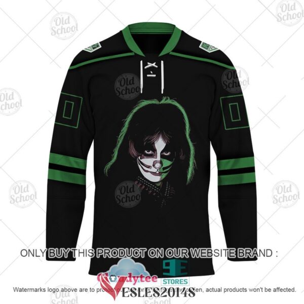 Personalized KISS The Solo Albums Catman Hockey Jersey, Trending Gifts For Fans - Vesles2014s 1