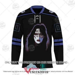Personalized KISS The Solo Albums Spaceman Hockey Jersey, Trending Gifts For Fans - Vesles2014s 1