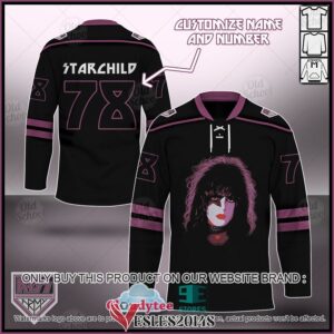 Personalized KISS The Solo Albums Starchild Hockey Jersey, Trending Gifts For Fans - Vesles2014s