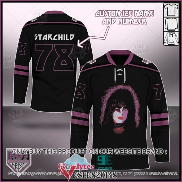 Personalized KISS The Solo Albums Starchild Hockey Jersey, Trending Gifts For Fans - Vesles2014s