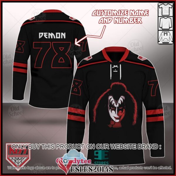 Personalized KISS The Solo Albums The Demon Hockey Jersey, Trending Gifts For Fans - Vesles2014s