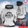 Personalized Keep Calm And Drink Busch Light Hoodie - Vesles2014S