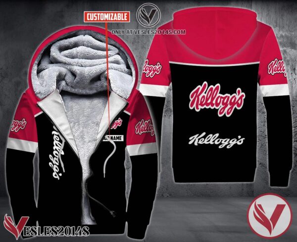 Personalized Kellogg’S Uniform Custom Fleece Hoodie, Unique Gifts For Employee - Vesles2014S 1