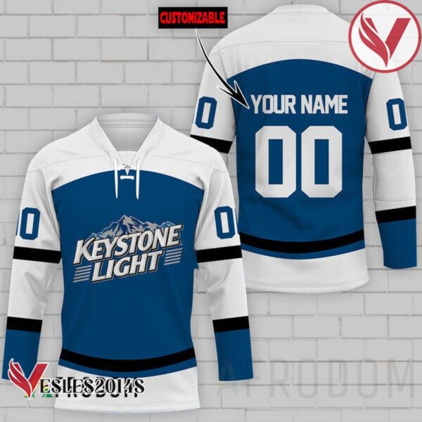 Personalized Keystone Light Hockey Jersey - Vesles2014S