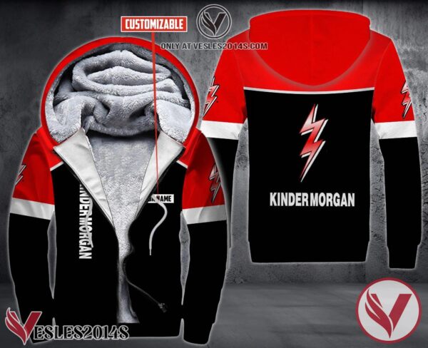 Personalized Kinder Morgan Uniform Fleece Hoodie, Unique Gifts For Employee - Vesles2014S 1