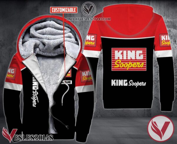 Personalized King Soopers Uniform Fleece Hoodie, Unique Gifts For Employee - Vesles2014S 1