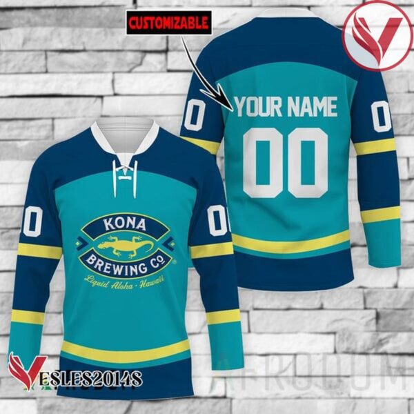 Personalized Kona Brewing Hockey Jersey - Vesles2014S