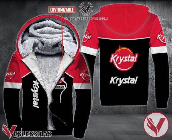 Personalized Krystal Uniform Fleece Hoodie, Unique Gifts For Employee - Vesles2014S 1