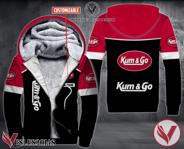 Personalized Kum & Go Uniform Fleece Hoodie, Unique Gifts For Employee - Vesles2014S 1