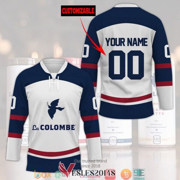 Personalized La Colombe Coffee Roasters Hockey Jersey Shirt, Trending Gifts For Fans - Vesles2014s