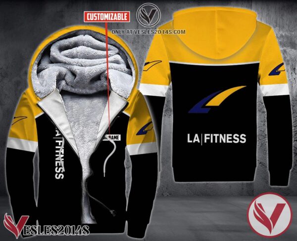 Personalized La Fitness Uniform Fleece Hoodie, Unique Gifts For Employee - Vesles2014S 1