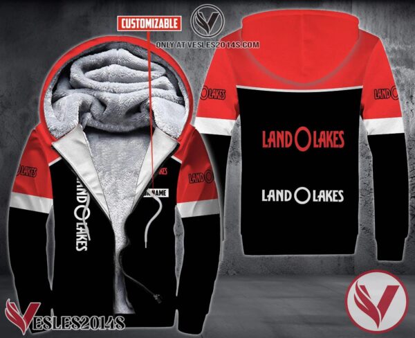Personalized Land O’Lakes Uniform Fleece Hoodie, Unique Gifts For Employee - Vesles2014S 1
