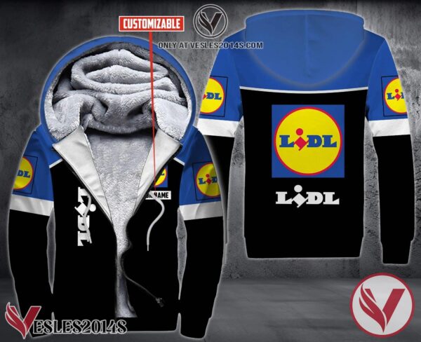 Personalized Lidl Uniform Fleece Hoodie, Unique Gifts For Employee - Vesles2014S 1